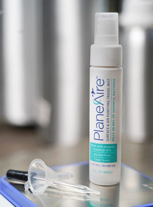 Plane Aire Surface & Air Purifer Travel Mist Launches