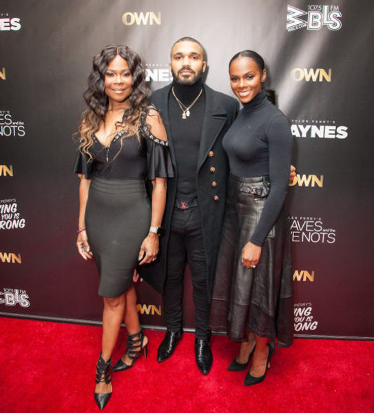 Angela Robinson, Tyler Lepley and Tika Sumpter (1)