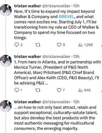 Tristan Walker Tweet