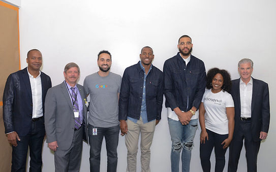 David Drummond-Glenn Hendricks-Justin Steele-Andre Iguodala-Javale McGee-Daraiha Greene-Tom Torlakson