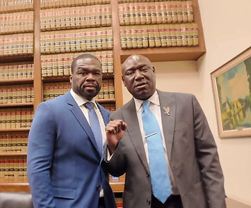 50 Cent and Ben Crump