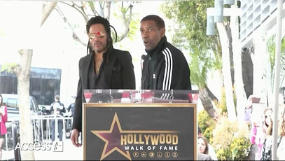 Denzel Washington and Lenny Kravitz