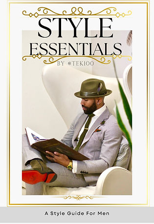 Terrance Elmore Book Style Essentials: A Style Guide For Black Men