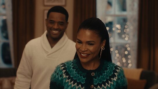 Larenz Tate and Nia Long - Walmart