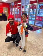 Kentucky Bus Driver Larry Farrish and Student Levi