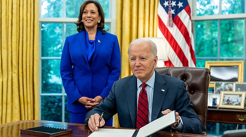 Joe Biden and Kamala Harris