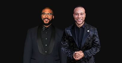 DeVon Franklin and Tyler Perry